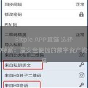 Bitpie APP直链 选择比特派：最安全便捷的数字资产钱包