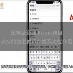 比特派资源 Bitpie钱包支持的加密货币种类及功能介绍