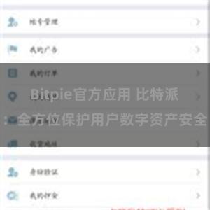 Bitpie官方应用 比特派：全方位保护用户数字资产安全