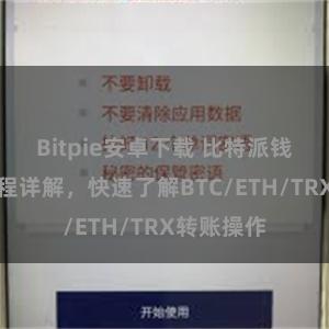 Bitpie安卓下载 比特派钱包转账教程详解，快速了解BTC/ETH/TRX转账操作