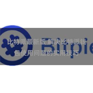 比特派最新版 解决比特派钱包使用问题的实用技巧