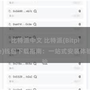 比特派中文 比特派(Bitpie)钱包下载指南：一站式安装体验