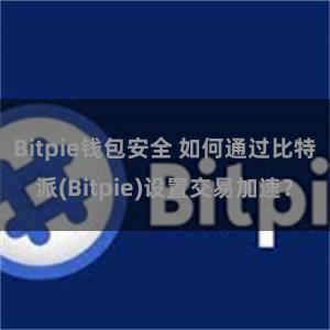 Bitpie钱包安全 如何通过比特派(Bitpie)设置交易加速？