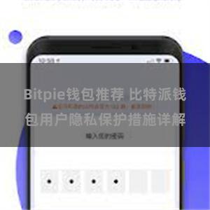 Bitpie钱包推荐 比特派钱包用户隐私保护措施详解