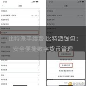 比特派手续费 比特派钱包：安全便捷数字货币管理