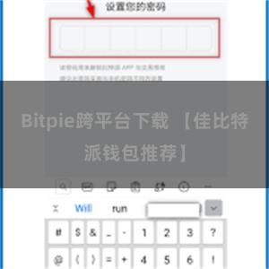 Bitpie跨平台下载 【佳比特派钱包推荐】